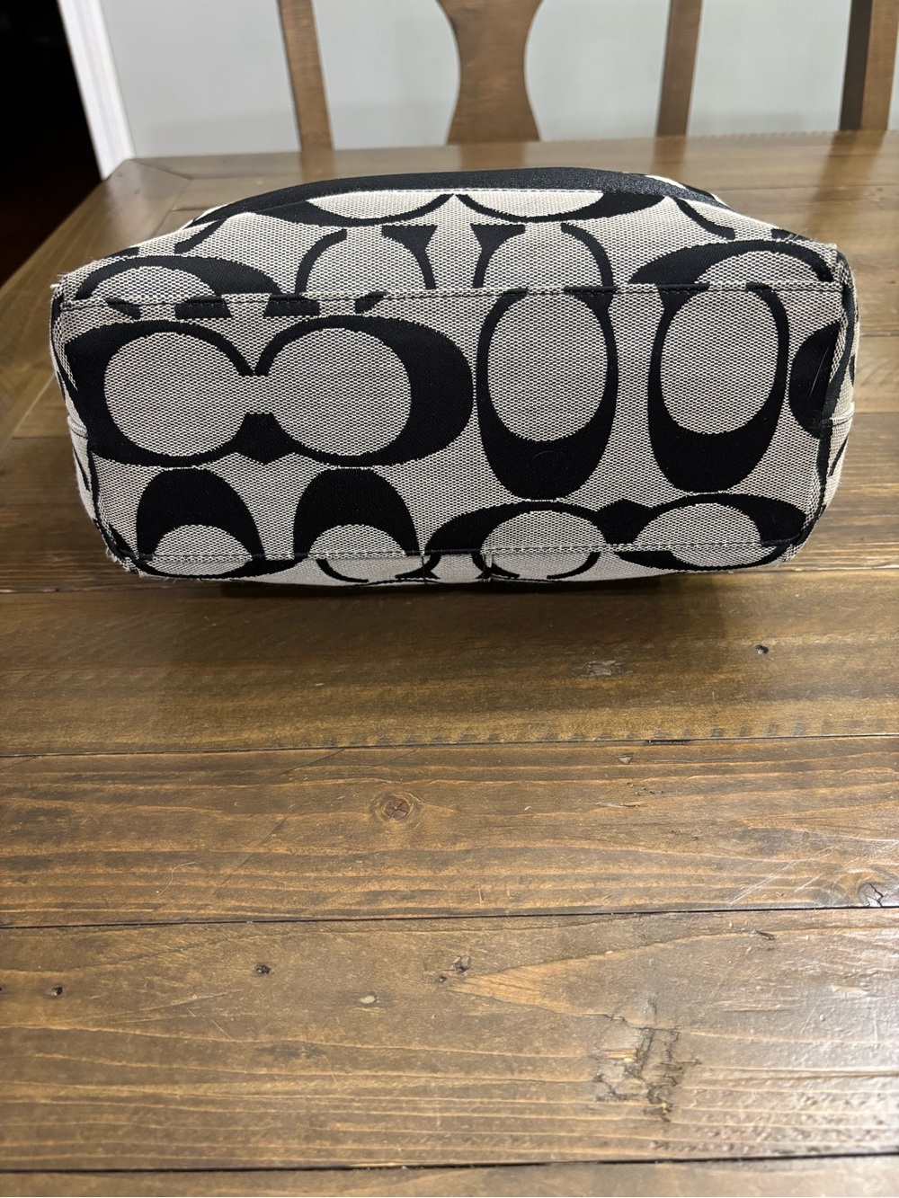 Coach Signature Stripe Tote F13548 - Picture 5 of 14